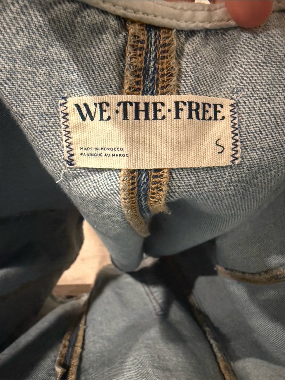 Free People High Roller Cotton Denim Dress - Picture 3 of 3